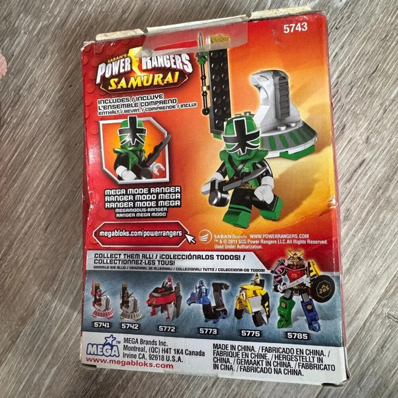 Mega Bloks Power Rangers samurai 2  pack '5741'‎ and 5743 new unopened - Picture 4 of 5